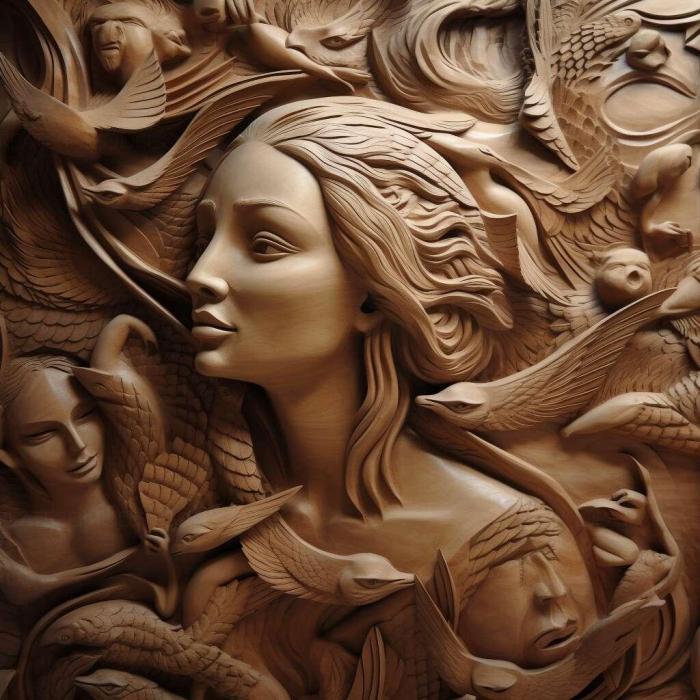 نموذج ثلاثي الأبعاد لآلة CNC 3D Art 